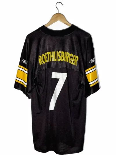 Camiseta-NFL-vintage-roethlisberger-reebok-delante