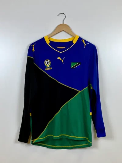 camiseta-futbol-tanzania-larga-vintage-delante