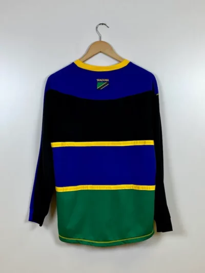 camiseta-futbol-tanzania-larga-vintage-detras