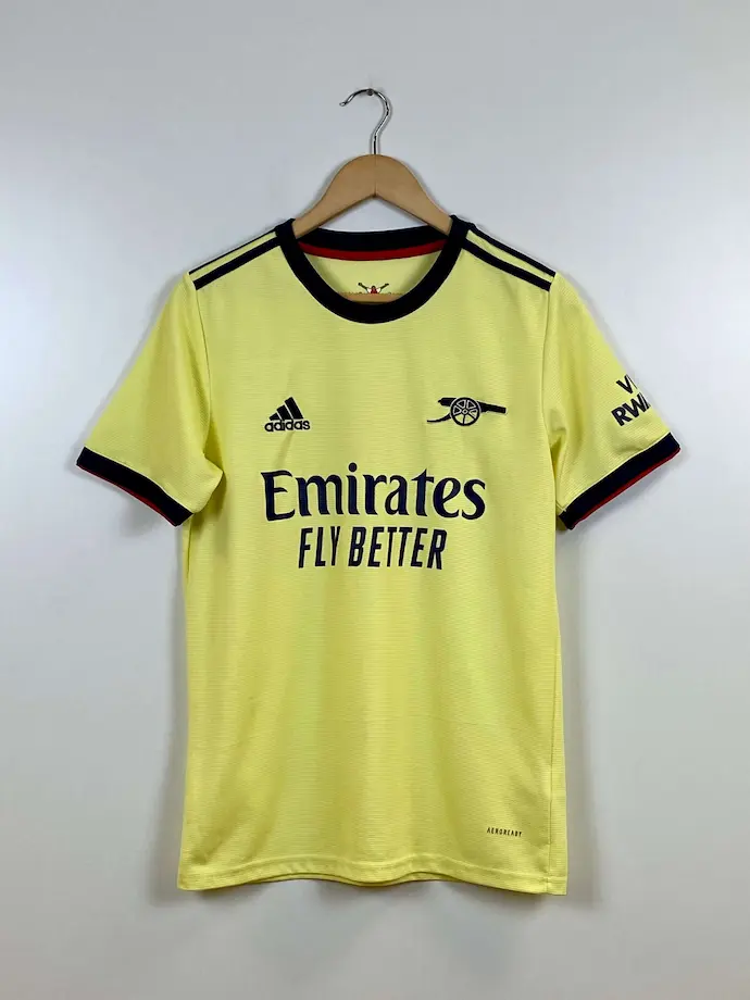 camiseta-futbol-vintage-arsenal-amarilla-delante