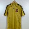 camiseta-vintage-futbol-españa--dorado-adidas-delante